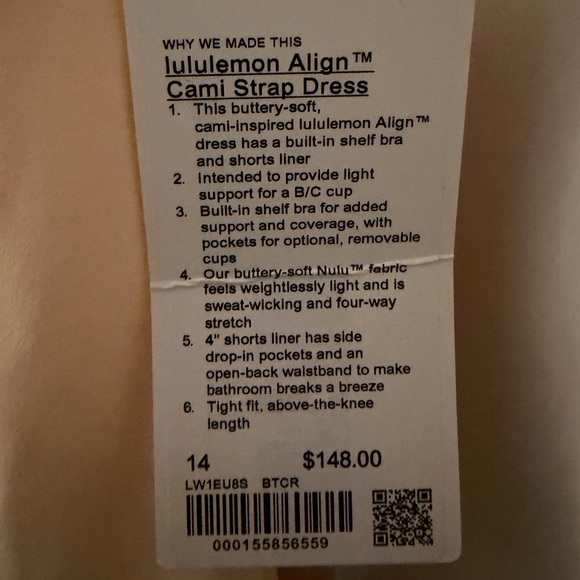 Lululemon Align Cami Strap Dress - Picture 2 of 2
